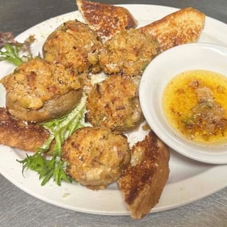 Crab Stuffed Mushrooms - O