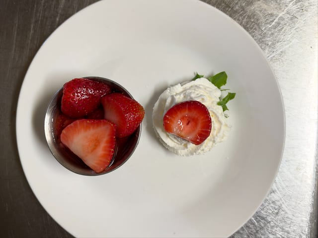 Strawberry Crepe.