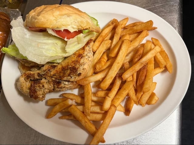 Chicken Breast Sandwich.