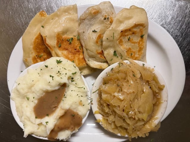 Pierogi Platter.