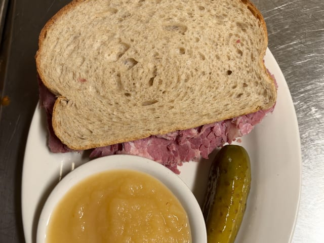 Corned Beef Sandwich.
