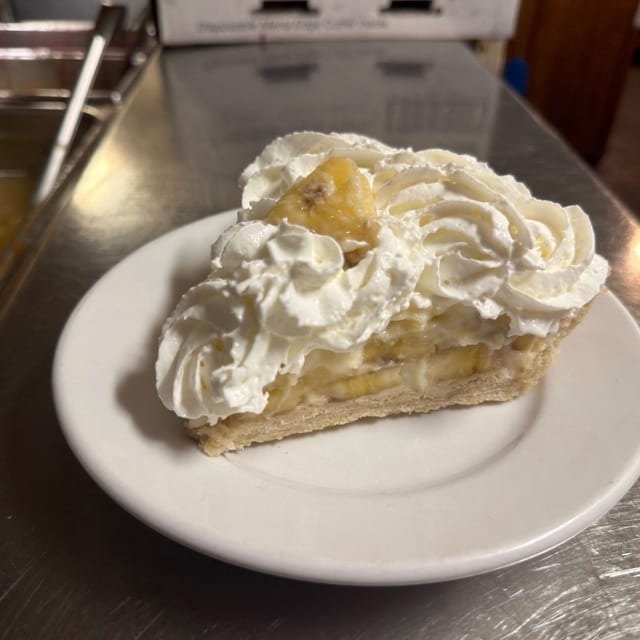 Homemade Cream Pies.